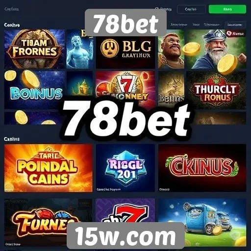 Análise de jogos populares disponíveis no site 78bet